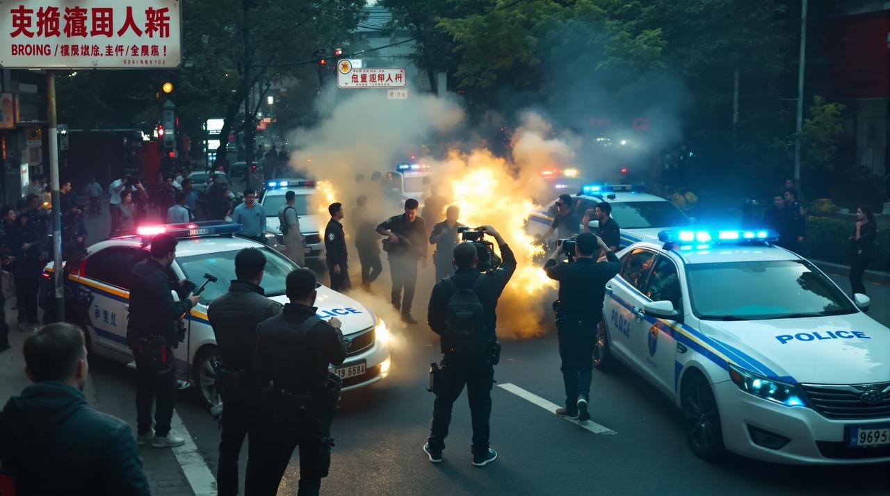 爆料吃瓜王51 - 某剧组在拍摄地发生冲突，警方介入调查
